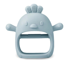 PandaEar 2 Pack Silicone Baby Teething Toys| Baby Hand Teether Mitten for Sucking Needs| Baby Chew Toys Hand Pacifier for Soothing Teething Pain Relief