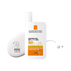 واقي الشمس الشفاف Anthelios UVMune 400 SPF 50+ من La Roche-Posay، 50 مل