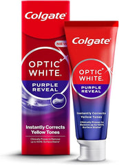 Colgate Toothpaste Optic White Purple Reveal, Whitening Toothpaste, 75 ml