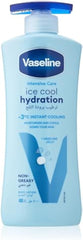 Vaseline Intensive Care Body Lotion, Ice Cool Hydration, Moisturize and Cool the Skin, 400ml