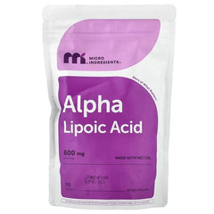 Micro Ingredients, R-Alpha-Lipoic Acid, 120 Capsules (200 mg per Capsule)