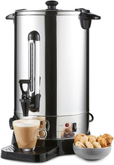 Geepas S/S Water Boiler, Silver, Gk38048 | 20L Capacity will be a comfortable size for a big family|Electric Kettle heats up quickly, various hot drinks like tea, coffee, hot water, soup, and more