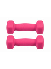 7KG Neoprene Dumbbells –pink, Pack of 2