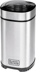 Black & Decker 150W 60g Coffee Grinder With SS Cup and Blade for Finer and Controlled Output, Makes Food Preparation Quick and Easy CBM4-B5 2 Years Warranty