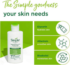 simple RUDOLPH Replenishing Rich Moisturiser,125ml