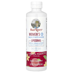 MaryRuth's, Women's 40+ Multivitamin Liposomal, Vanilla Peach, 15.22 fl oz (450 ml)