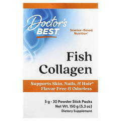 Fish collagen powder stick pack sachet, flavor free and odorless, 5 g