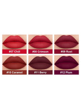 Matte Lip Gloss Set 6-Piece Long Lasting Non-Stick Cup Nude Lip Gloss (Model B)