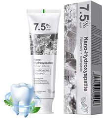 1pack 7.5% Hydroxyapatite Toothpaste for Advanced Enamel Protection&Tooth Strengthening,Gentle and Effective Formula,Fluoride-Free Whitening Toothpaste for Sensitive Teeth,Fresh Breath,Daily Use