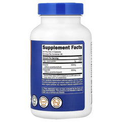 Nutricost Diosmin with Hesperidin | Citrus Bioflavonoid Supplement | Supports Healthy Circulation & Vein Health | 120 Capsules