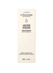 L’OCCITANE Almond Supple Skin Oil 100ml – 50% Pure Almond Oil for Deep Hydration & Glow