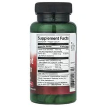 Swanson Beet Root Complex supplement bottle back label with Supplement Facts