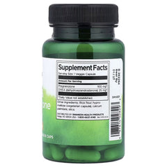 Swanson Vitamins DHEA & Pregnenolone – 60 Veggie Capsules | Hormone Precursor Wellness Supplement