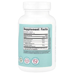 DIM supplement facts label on bottle, serving size 1 capsule, 120 servings