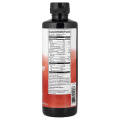 Swanson cod liver oil supplement bottle, back label with Supplement Facts