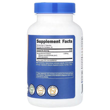 Nutricost Bacopa Monnieri supplement bottle back label with blue cap