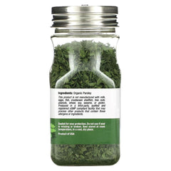 California Gold Nutrition Organic Parsley, 0.36 oz (10 g) – Certified Organic Dried Parsley Herb