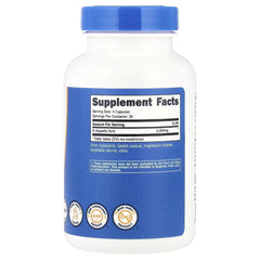 Nutricost D-Aspartic Acid – 120 Capsules, 750 mg per Capsule | High-Potency Amino Acid Supplement