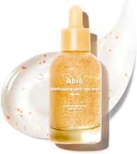 Abib glutathiosome dark spot serum bottle with dropper, amber liquid, 1.69 fl oz