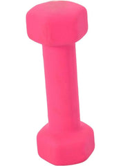 Huitich 5kg neoprene dumbbells in vibrant pink for effective strength training and fitness workouts