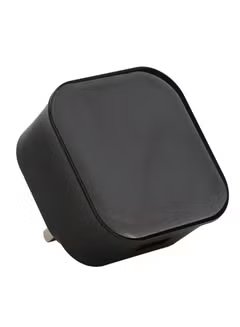 Huitich black charging adapter USB support 5V 2A mobile charger UAE compact design
