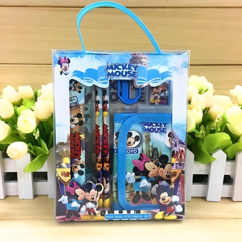 6 Pcs Mickey Mouse Stationery Kit
