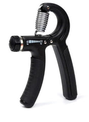 Huitich black adjustable hand grip strengthener from 6-in-1 fitness kit with spring resistance