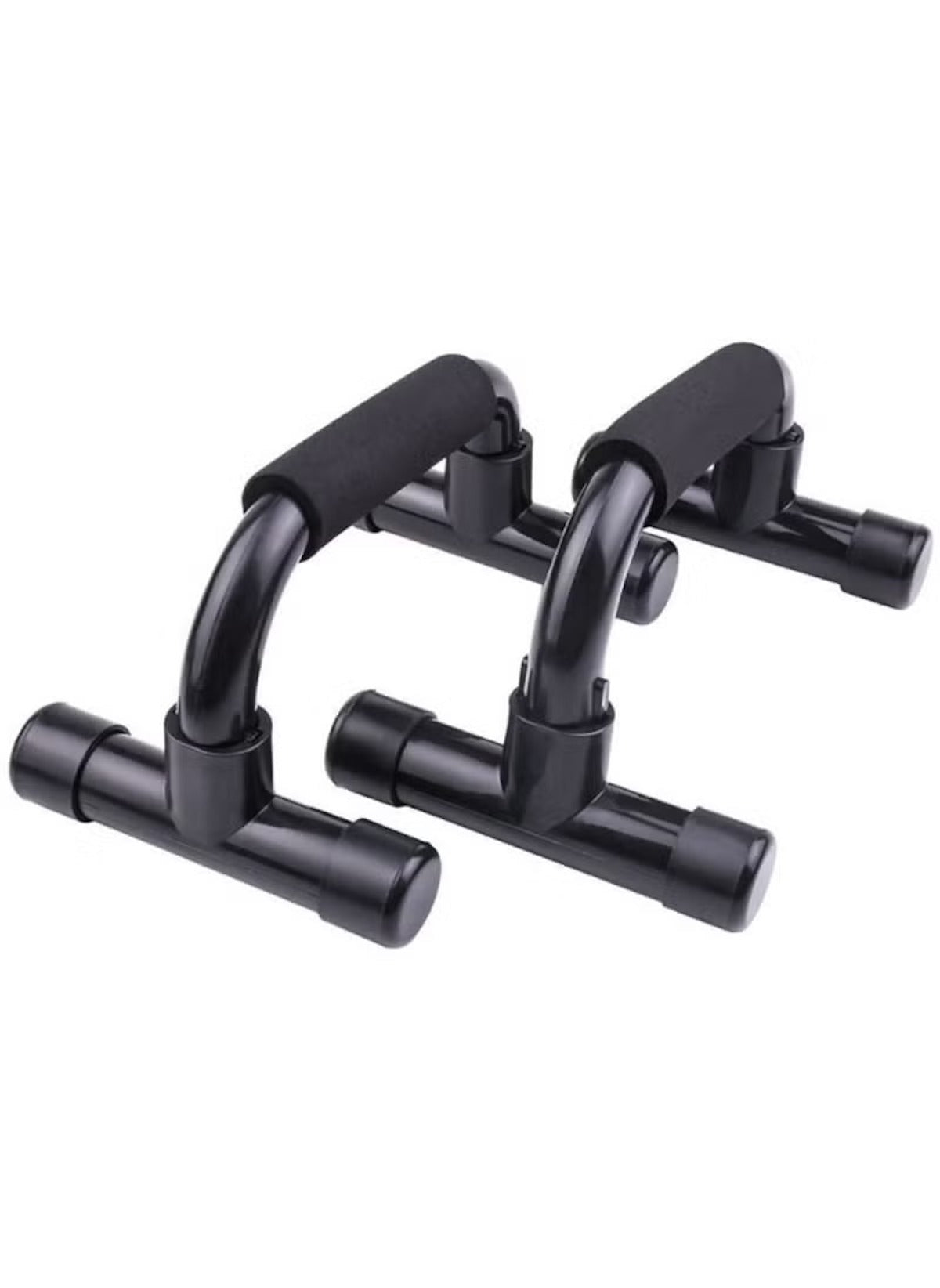 Huitich 6-in-1 fitness kit black push-up bars with foam grip handles for home workouts