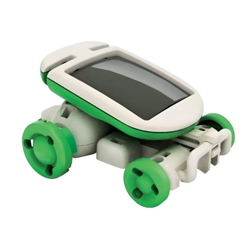 6-in-1 Solar Powered Robot Kit Green
