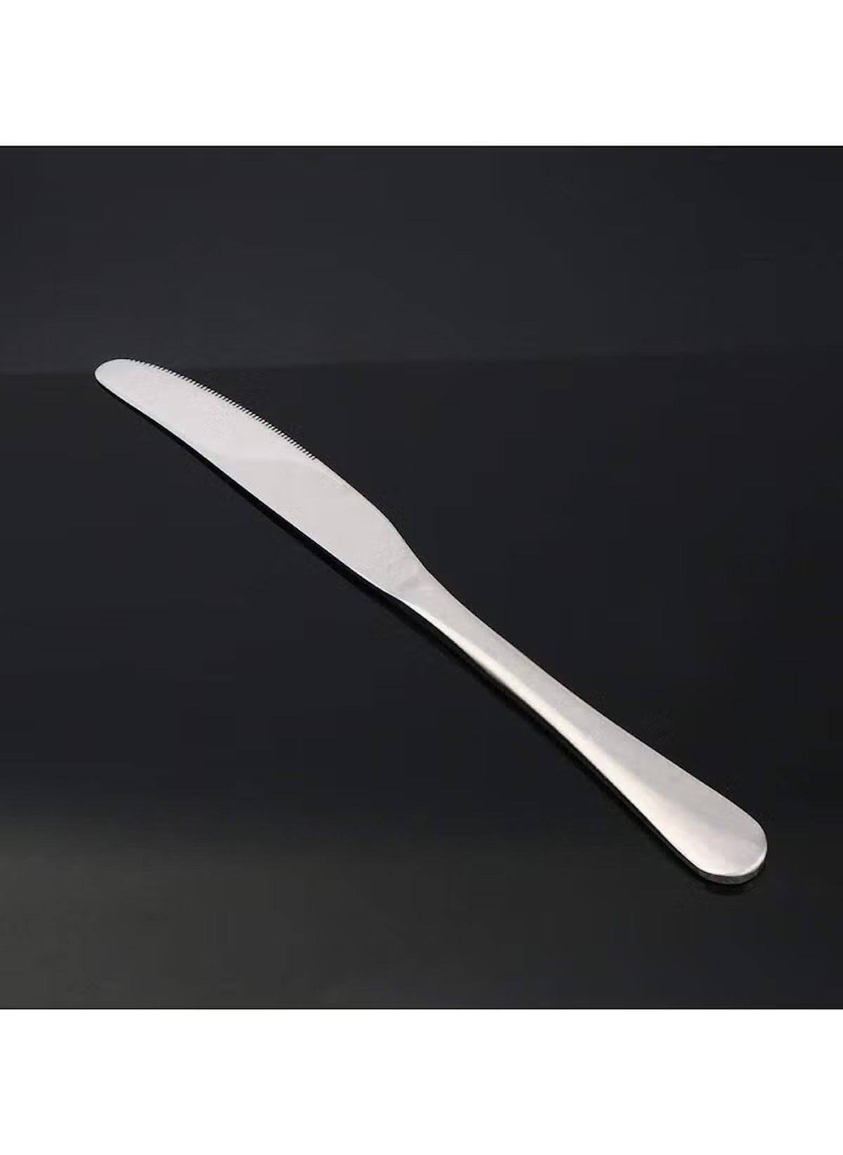 Huitich silver stainless steel knife from 6 piece knife set for dining with sleek modern design