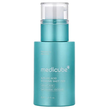 Medicube azelaic acid exosome shot serum bottle, teal pump bottle, 30 ml