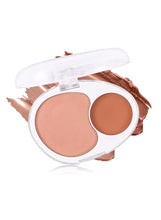 Two-Tone Blush Palette – Matte Contour & Rouge Powder (05#)