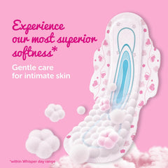 Whisper Ultra Soft Sanitary Pads XL Plus 30 Units