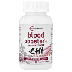 Micro Ingredients, Blood Booster+, 60 Vegetarian Capsules