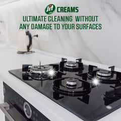Limpiador en crema JIF, Limón, quitamanchas con tecnología de microcristales 500ml