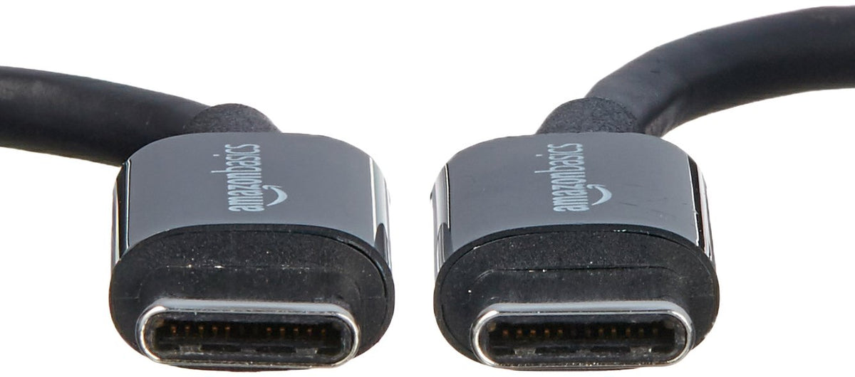 كابل شاحن سريع من USB-C إلى USB-C 2.0، سرعة 480 ميجابت في الثانية، معتمد من USB-IF، لأجهزة Apple iPhone 15 وiPad وSamsung Galaxy والأجهزة اللوحية وأجهزة الكمبيوتر المحمولة، بطول 3 أقدام (0.9 متر)، أسود
