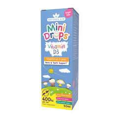 Natures Aid Vitamin D3 400Iu Drops, 50 ml