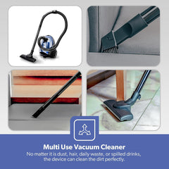 Geepas Vacuum Cleaner |GVC2595-Handheld & Stick, 1.5L Dust Bag Capacity, 1400W Powerful Motor (red)