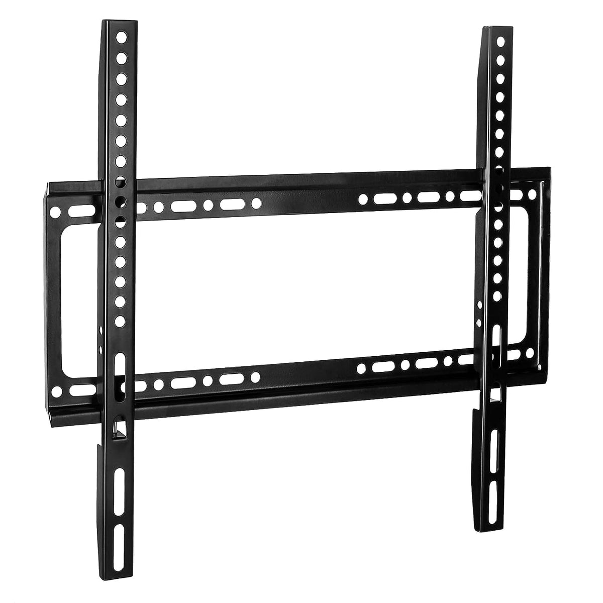 TV Wall Mount 26-63 Inches Ultra Strong Slim Fixed TV Bracket Heavy Duty Ultra Super Strong 50KG TV Wall Mount with Wall Fixing Kit for Flat Curved Screen TV LED LCD OLED and Plasma 50Kg