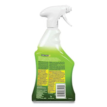 Lime-A-Way cleaner bottle back label with spray trigger and green formula