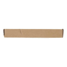 Long cardboard battery package sleeve, plain brown