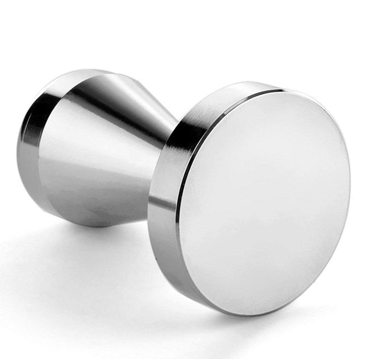 Espresso Tamper, Coffee Machine Stainless Steel Base and Handle Heavy Duty Solid Espresso Coffee Bean Tamper