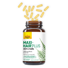 Country Life Maxi-Hair Plus Capsules 120's