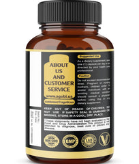agobi 7in1 Premium Maca Root Capsules with Ashwagandha, Ginseng, Tribulus Terrestris and More Equivalent 8050mg - Natural Energy, Performance and Mood Support - 150 Capsules 5-Month Supply