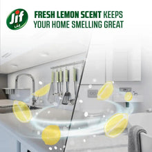 Jif cream cleaner bottle with green cap and lemon scent