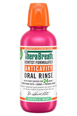 TheraBreath Healthy Smile Rinse, Sparkle Mint, 16 Oz