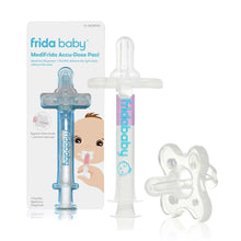 Accu-dose pacifier with clear shield and two medicine tips