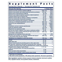 Life Extension Two-Per-Day with Vitamin B6, B12, C, E, D3, Magnesium & Zinc High Potency with Over 25 Multivitamins and Mineral Extracts Gluten Free & Non-GMO, 120 Capsules
