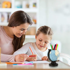 حامل أقلام بتصميم كلاسيكي من مواماكس للأطفال حامل أقلام بتصميم كلاسيكي للأطفال تصميم كلاسيكي مناسب للمنزل والمكتب والمدرسة والديكور والهدايا للرجال