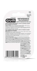 Gum Orthodontic Transparent Wax - Mint Flavoured - With Vitamin E & Aloe - Prevent painful ulceration -relieve irritations on cheeks & gums - Pre-cut pieces for hygienic application-Mirror included